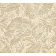 AS Création Vliestapete Greenery Tapete mit Blätter Motiv beige metallic creme 372191 10,05 m x 0,53 m