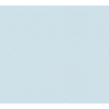 AS Création Vliestapete Greenery Tapete Uni blau 367135 10,05 m x 0,53 m