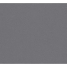 AS Création Vliestapete Linen Style Tapete Uni grau schwarz 367616 10,05 m x 0,53 m