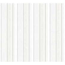 AS Création Vliestapete Little Stars Ökotapete PVC-frei creme metallic weiß 358492 10,05 m x 0,53 m