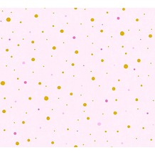 AS Création Vliestapete Little Stars Ökotapete PVC-frei metallic rosa 358391 10,05 m x 0,53 m