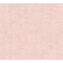 AS Création Vliestapete Neue Bude 2.0 Edition 2 Tapete in Vintage Uni Optik rosa 374163 10,05 m x 0,53 m