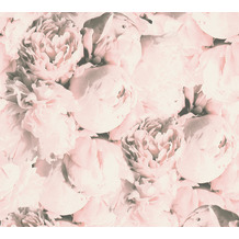 AS Création Vliestapete Neue Bude 2.0 Edition 2 Romantic Flowery creme rosa 373982 10,05 m x 0,53 m