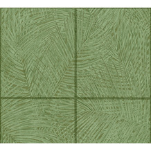 AS Création Vliestapete Sumatra Tapete mit Palmenblättern grün 373721 10,05 m x 0,53 m