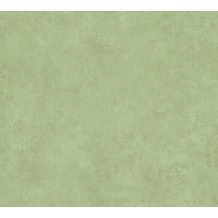 AS Création Vliestapete Sumatra Tapete Uni grün 373707 10,05 m x 0,53 m