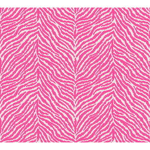 AS Création Vliestapete Trendwall Tapete im Zebra Print rosa weiß 371203 10,05 m x 0,53 m