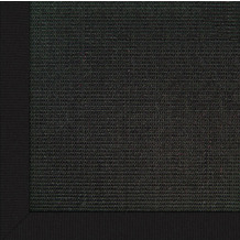 Astra Sisalteppich Manaus mit ASTRAcare (Fleckenschutz) 200 x 200 cm schwarz Farbe 44