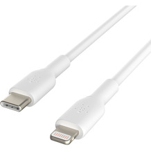 Belkin BOOST CHARGE™ Lightning auf USB-C Kabel, 2m, weiß