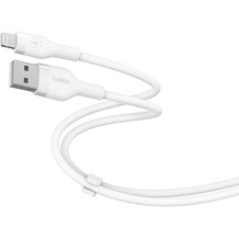 Belkin Flex Lightning/USB-A, Apple zert., 1m, weiß