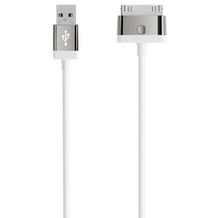 Belkin MIXITup ChargeSync Cable 30-Pin, weiß
