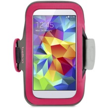 Belkin Slim-Fit Sportarmband für Galaxy S4/ S5, pink