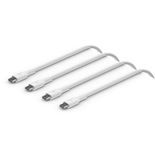 Belkin USB-C/USB-C 2.0 PVC Kabel, 1m, weiß, Doppelpack