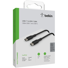 Belkin USB-C/USB-C Kabel PVC, 1m, schwarz