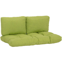 BEO Set Loungekissen 120x80 +2x 60x40cm, Couch aus Europaletten