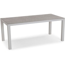 Best Tisch Houston 210x90cm silber/anthrazit Gartentisch