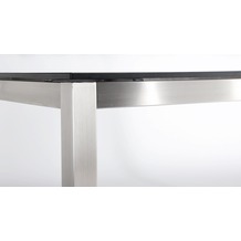Best Tisch Marbella 160x90cm Edelstahl/Ardesia Gartentisch