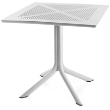 Best Tisch Ohio 80x80cm weiss Gartentisch