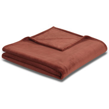 Biederlack soft&cover rostrot 150 x 200 cm