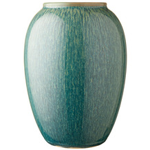 BITZ Vase 20 cm Steinzeug Grün