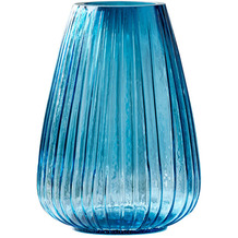 BITZ Vase Kusintha 22 cm Blau Glas
