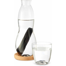 black+blum Persönliche Karaffe mit Trinkglas -