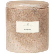 blomus Marmor Duftkerze -FRABLE- Indian Tan Duft: Figue
