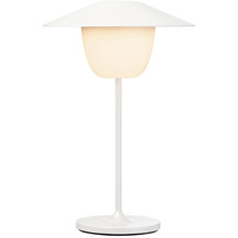 blomus Mobile Leuchte -ANI Lamp Mini- Farbe White 14 x 21 cm