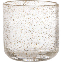 Bloomingville Bubbles Trinkglas, Klar, Glas D8xH8 cm