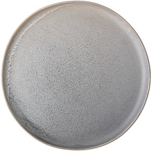 Bloomingville Kendra Teller, Grau, Steingut D27,5 cm
