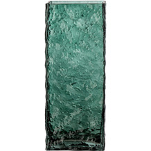 Bloomingville Remon Vase, Grün, Glas L12xH30xW9 cm