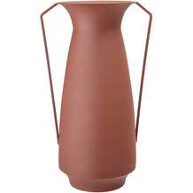 Bloomingville Rikkegro Vase, Braun, Metall D18xH40xW25 cm