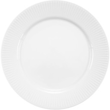Bodum DOURO 4 Stk. Mittagessen Teller, Durchm. 23 cm, Porzellan weiß