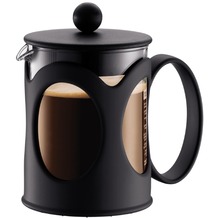 Bodum KENYA Kaffeebereiter 0,5 l 4 Tassen schwarz, runder Griff