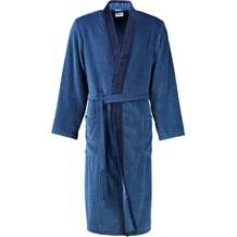 cawö Bademantel Kimono blau 48