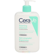 CeraVe Foaming Cleanser w/Pump For Normal To Oily Skin, Fragrance Free 473 ml