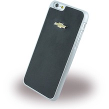 chevrolet Emblem Mirror Effect, Leder Hard Cover für Apple iPhone 6 Plus/6s Plus, schwarz