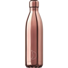 Chillys Isolierflasche Chrome Roségold 750ml