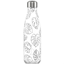Chillys Isolierflasche Line Drawing Leaves Blätter 500ml