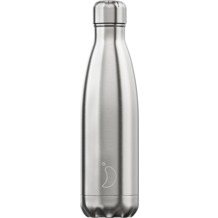 Chillys Isolierflasche Stainless Steel Silver Edelstahl 500ml