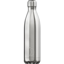 Chillys Isolierflasche Stainless Steel Silver Edelstahl 750ml