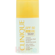 Clinique Mineral Sunscreen Fluid For Face SPF 50 High Protection - Sensitive Skin, Gesichtssonnenschutz 30 ml