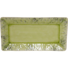 Costa Nova MADEIRA Tablett rechteckig 34 cm lemon green, limettengrn