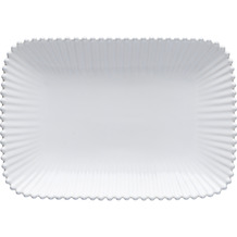 Costa Nova PEARL Servierplatte rechteckig 30 cm weiß