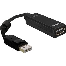 DeLock Adapter Displayport Stecker zu HDMI Buchse 22,5cm