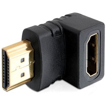DeLock Adapter HDMI Stecker > HDMI Buchse 90°unten