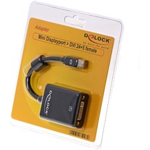 DeLock Adapter mini Displayport DVI-I 24+5 Buchse