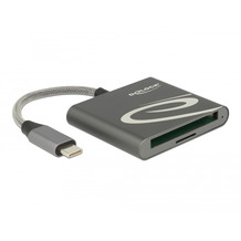DeLock Card Reader USB Type-C™ für Compact Flash oder Micro SD Speicherkarten