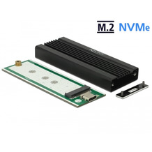 DeLock Externes Gehäuse M.2 NVMe PCIe SSD USB 10 Gbps (USB 3.1) USB Type-C™ Bu.