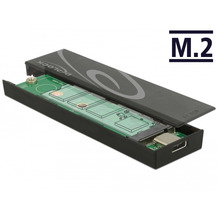 DeLock Gehäuse M.2 SSD 42/60/80 > USB Type-C™