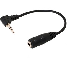 DeLock Kabel Audio Klinke 2,5 mm Stecker gewinkelt > 3,5 mm